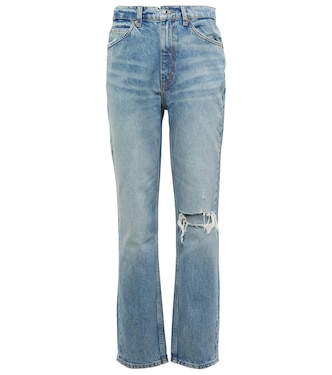 Jeans 70s Straight de tiro alto | Re/Done