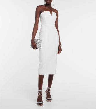 Nabi strapless midi dress | Veronica Beard