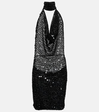 Tipo sequined halterneck minidress | Aya Muse