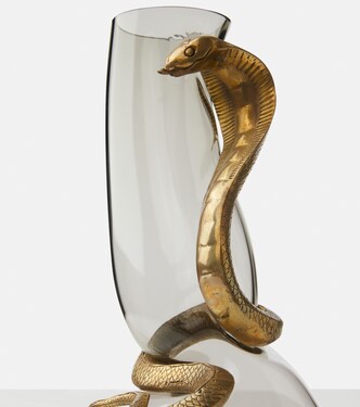 Cobra glass vase | Vanessa Mitrani