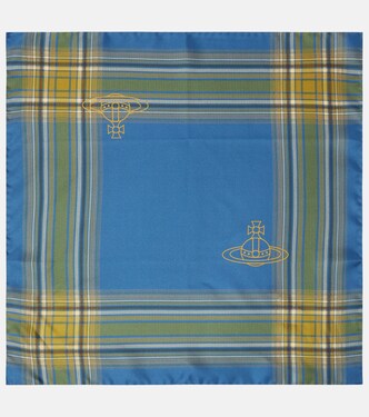 Pañuelo de seda con tartán | Vivienne Westwood