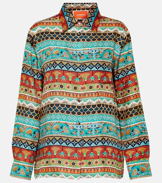Printed silk shirt | La DoubleJ