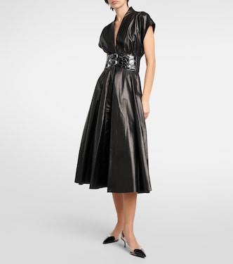 Abito midi in pelle | Alaïa