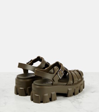 Monolith platform sandals | Prada