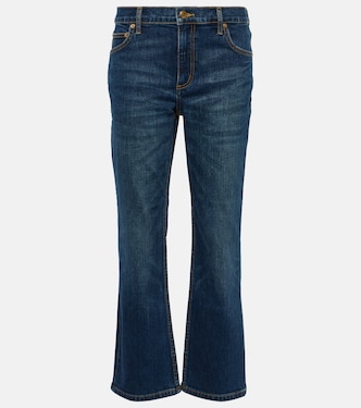 Jeans flared cropped | Tory Burch