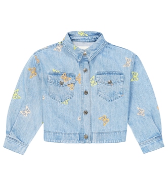 Chaqueta Burbank de denim bordado | The New Society