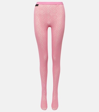 Leggings Moon Diamant de malla | Marine Serre