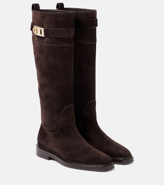 Botas altas Hug de ante | Ferragamo