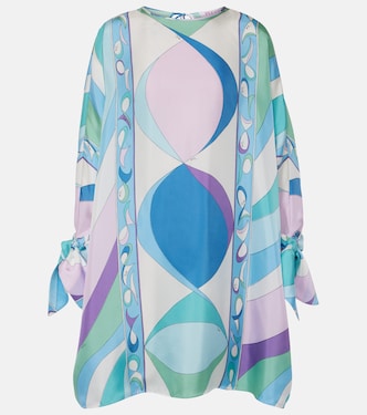 Kaftan Pesci aus Seiden-Twill | Pucci