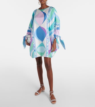 Caftano Pesci in twill di seta | Pucci