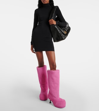 Bottes Alaska en daim | Balenciaga