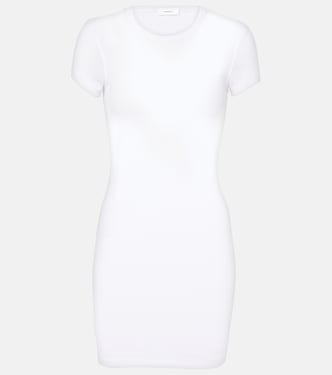Abito corto in jersey di cotone | Wardrobe.NYC