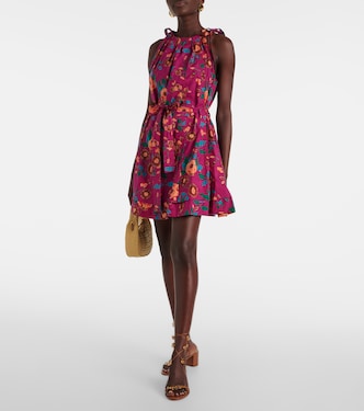 Bedrucktes Minikleid Brienne aus Baumwolle | Ulla Johnson