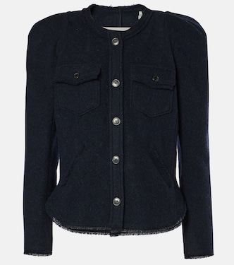 Jacke Nelly aus einem Wollgemisch | Marant Etoile