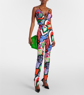 Embellished printed top | Area