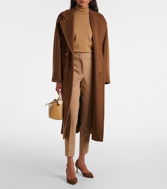 Pantaloni slim cropped Pegno in jersey  | Max Mara