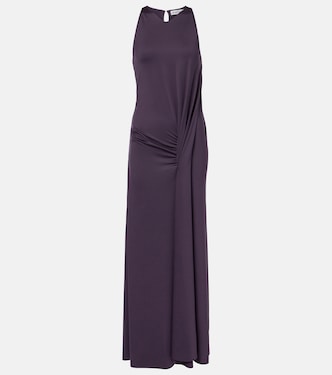 Robe longue drapée | Victoria Beckham