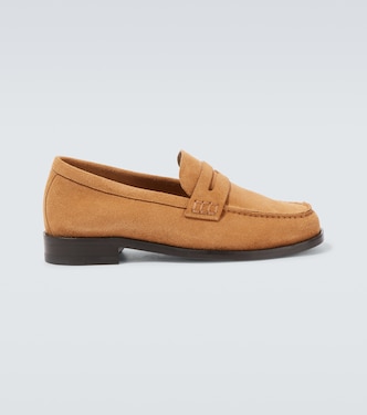 Perry suede penny loafers | Manolo Blahnik