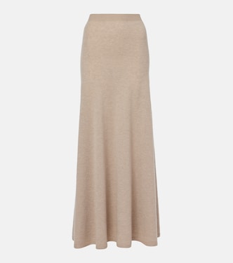 Gonna lunga Jovan in cashmere | The Row