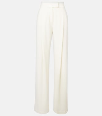 High-rise crêpe wide-leg pants | The Sei