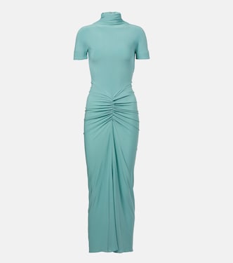 Draped ruched maxi dress | Alaïa