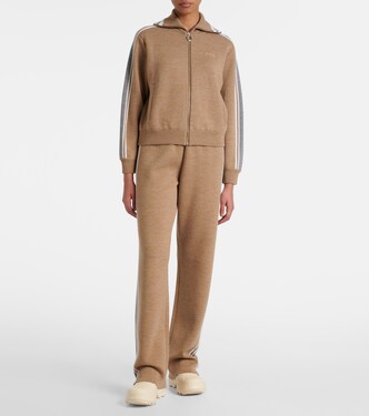 Benada striped wool-blend jacket | Fusalp