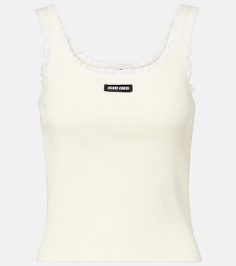 Tanktop aus Baumwolle | Miu Miu