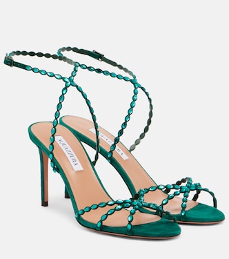 Sandales Love Struck en cuir à ornements | Aquazzura