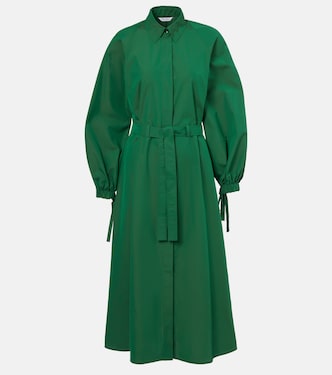 فستان ستايل قميص من القطن Viale | Max Mara