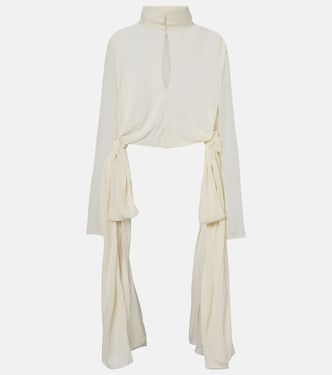 Semi-sheer blouse | Alaïa