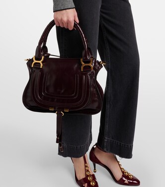 SchultertascheMarcie Small aus Leder | Chloé