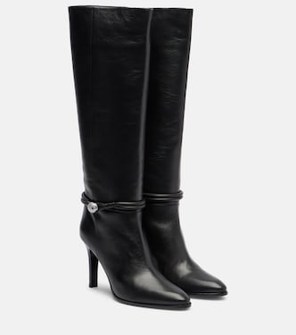 Ieva Button 90 leather knee-high boots | Isabel Marant