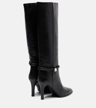 Ieva Button 90 leather knee-high boots | Isabel Marant