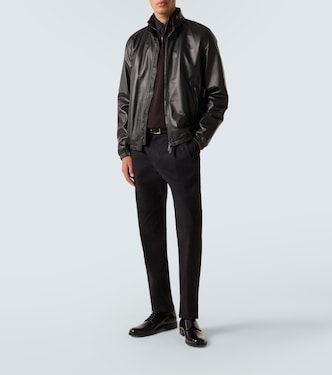 Leather jacket  | Giorgio Armani