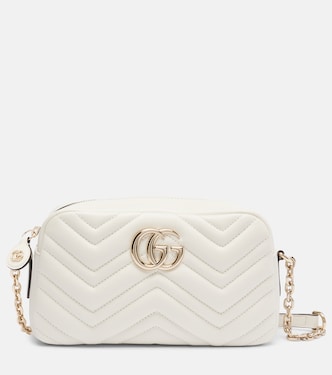 Schultertasche GG Marmont Small aus Leder | Gucci