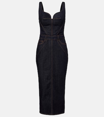 Bustier-Kleid aus Denim | Givenchy