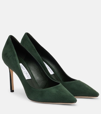 Pumps Romy 85 aus Veloursleder | Jimmy Choo