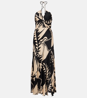 Vestido largo Stella estampado | Poupette St Barth