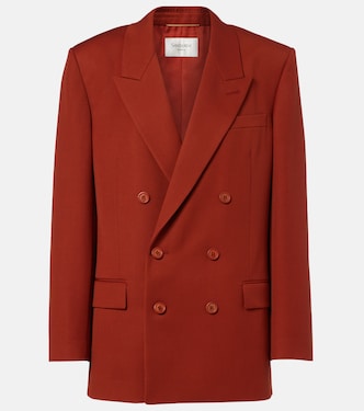 Wool gabardine blazer | Saint Laurent