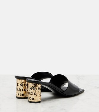 Tape 65 leather mules | Givenchy
