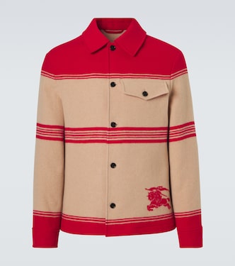 EKD羊毛混纺夹克 | Burberry