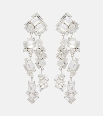 Crystal-embellished drop earrings | Magda Butrym