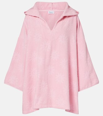 Sunny cotton terry beach cover-up | Hunza G