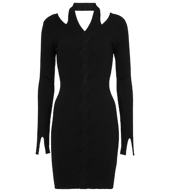 Alejandra ribbed-knit minidress | Simkhai