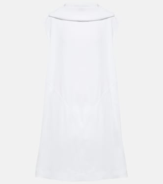 Vestido corto en mezcla de seda | Alaïa
