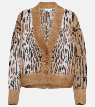 Cárdigan en mezcla de mohair estampado | Dorothee Schumacher