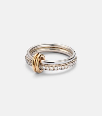 Bague Marigold en argent sterling, or 18 ct et diamants | Spinelli Kilcollin