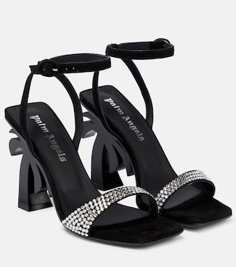Verzierte Sandalen Palm aus Veloursleder | Palm Angels