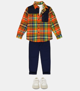 Camicia in flanella di cotone a quadri | Polo Ralph Lauren Kids