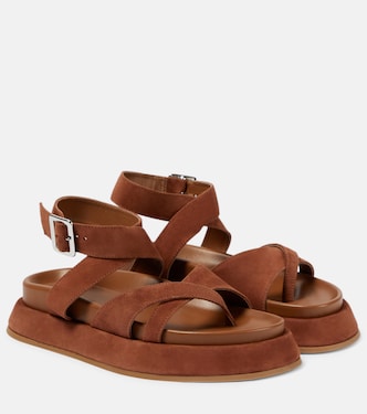 GIA/RHW - Sandali Rosie 41 in suede | Gia Borghini